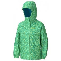 Marmot Girl's Summer Storm Jacket куртка для девочек blue lime swirl р.M Картинка Marmot Girl's Summer Storm Jacket куртка для девочек blue lime swirl р.M