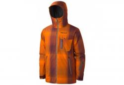 Marmot OLD Flatspin Jacket куртка мужская orange spice plaid р.L Картинка Marmot OLD Flatspin Jacket куртка мужская orange spice plaid р.L
