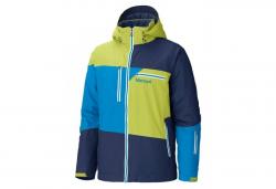 Marmot OLD Treeline Jacket куртка мужская navy/green lime/methyl blue р.L Картинка Marmot OLD Treeline Jacket куртка мужская navy/green lime/methyl blue р.L