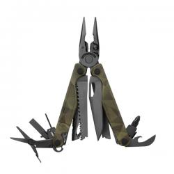 Картинка Мультиинструмент Leatherman CHARGE PLUS CAMO FOREST, синтетичний чохол, карт. коробка