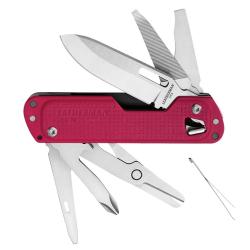 Мультитул Leatherman Free T4 Crimson Картинка Мультитул Leatherman Free T4 Crimson