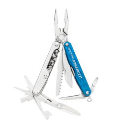 Мультитул Leatherman Juice CS4- Columbia Blue, шкір. чохол, подар. коробка Картинка Мультитул Leatherman Juice CS4- Columbia Blue, шкір. чохол, подар. коробка