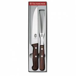 Набор кухонный Victorinox,нож+вилка,розовое дерево 5.1010.2 Картинка Набор кухонный Victorinox,нож+вилка,розовое дерево 5.1010.2