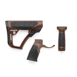 Картинка Набір Daniel Defense (приклад, пістол.рукоятка, рукоятка переведення вогню) Milspec Brown Daniel Defense