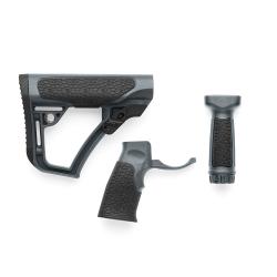 Набір Daniel Defense (приклад, пістол.рукоятка, рукоятка переведення вогню) Tornado Grey Daniel Defense Картинка Набір Daniel Defense (приклад, пістол.рукоятка, рукоятка переведення вогню) Tornado Grey Daniel Defense