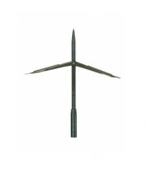 Наконечник Devoto Sub Tahittan Harpoon с двумя флажками Картинка Наконечник Devoto Sub Tahittan Harpoon с двумя флажками