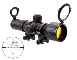Прицел NcStar Rubber 3-9x42 P4 Sniper Картинка Прицел NcStar Rubber 3-9x42 P4 Sniper