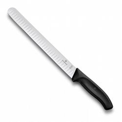 Нож для нарізання скибочками Victorinox SwissClassic 25cm, чорний Картинка Нож для нарізання скибочками Victorinox SwissClassic 25cm, чорний