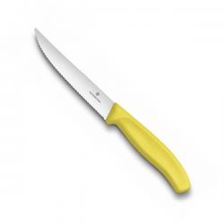 Нож кухонный Victorinox для піци, жовтий Картинка Нож кухонный Victorinox для піци, жовтий