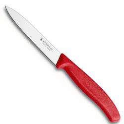 Нож кухонный Victorinox SwissClassic, 10см, червоний Картинка Нож кухонный Victorinox SwissClassic, 10см, червоний