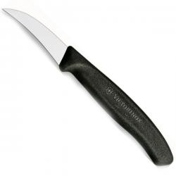 Нож кухонный Victorinox SwissClassic, 6см, чорний Картинка Нож кухонный Victorinox SwissClassic, 6см, чорний