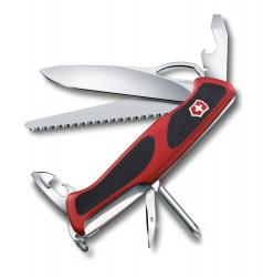 Нож Victorinox Delemont RangerGrip 78, 130 мм, червоний/чорний Картинка Нож Victorinox Delemont RangerGrip 78, 130 мм, червоний/чорний