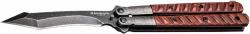 Нож Boker Magnum Balisong Wood Tanto Картинка Нож Boker Magnum Balisong Wood Tanto