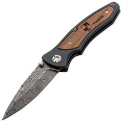 Нож Boker Tirpitz Damast Клинок 9,9 см. Картинка Нож Boker Tirpitz Damast Клинок 9,9 см.