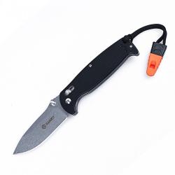 Нож Ganzo G7412-BK-WS чёрный Картинка Нож Ganzo G7412-BK-WS чёрный