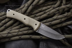 Нож Kizlyar Supreme Kid серый 440C, рукоятка G10 бежевая Картинка Нож Kizlyar Supreme Kid серый 440C, рукоятка G10 бежевая