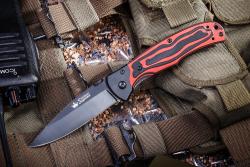 Нож Kizlyar Supreme складной Prime Черный D2 Картинка Нож Kizlyar Supreme складной Prime Черный D2