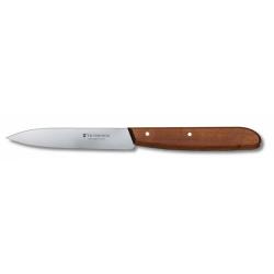 Нож Victorinox paring knife, серрейтор, дерев'яна ручка, в блістері Картинка Нож Victorinox paring knife, серрейтор, дерев'яна ручка, в блістері