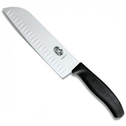 Картинка Нож кухонный Victorinox Santoku, Fibrox