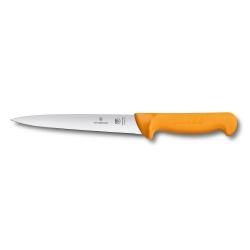 Нож кухонный Victorinox Swibo, Filleting, жовтий, 18 см Картинка Нож кухонный Victorinox Swibo, Filleting, жовтий, 18 см