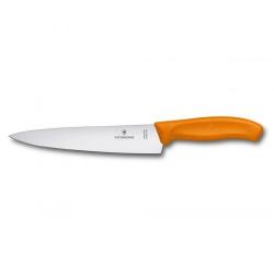 Нож кухонный Victorinox SwissClassic, 19 cм, помаранчевий, блістер Картинка Нож кухонный Victorinox SwissClassic, 19 cм, помаранчевий, блістер