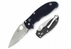 Нож Spyderco Manix 2, полусеррейтор (87.13.21)