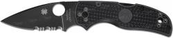 Нож Spyderco NATIVE 5 PLN/SER BLACK BLADE FRN Картинка Нож Spyderco NATIVE 5 PLN/SER BLACK BLADE FRN