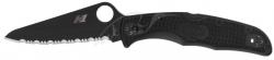 Картинка Нож Spyderco Pacific Salt 2 Black Blade , серрейтор