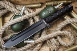 Нож Охотничий нож Survivalist Z AUS-8 Black Titanium Картинка Нож Охотничий нож Survivalist Z AUS-8 Black Titanium