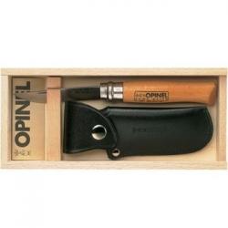 Картинка Нож Opinel №8 Carbone (в блистере)