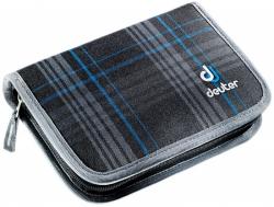 Пенал Deuter Pencil Box цвет 7309 blueline check с карандашами (38903157309)