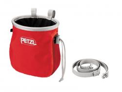 Petzl Мешочек для магнезии SAKA red Картинка Petzl Мешочек для магнезии SAKA red