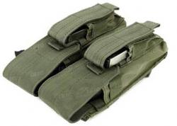 Подсумок Condor для 2-х магазинов АК, 2-х пистолетных ц:olive drab Картинка Подсумок Condor для 2-х магазинов АК, 2-х пистолетных ц:olive drab