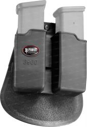 Подсумок Fobus для двух магазинов Glock 17/19, с поясным фиксатором Картинка Подсумок Fobus для двух магазинов Glock 17/19, с поясным фиксатором
