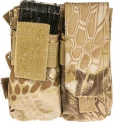 Подсумок Skif Tac для 4х магазинов АК с креплением на бедро ц:kryptek khaki Картинка Подсумок Skif Tac для 4х магазинов АК с креплением на бедро ц:kryptek khaki
