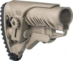 Приклад FAB Defense для М16/AR15 с регул. щекой ц:coyote tan Картинка Приклад FAB Defense для М16/AR15 с регул. щекой ц:coyote tan