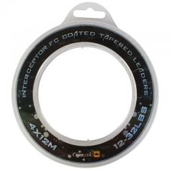 Леска Prologic Interceptor FC Coated Tapered Leaders 12m 12-32lbs 4pcs моно шок лидер конусный Картинка Леска Prologic Interceptor FC Coated Tapered Leaders 12m 12-32lbs 4pcs моно шок лидер конусный
