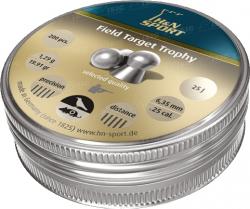 Пули пневм H&N Field Target Trophy 6,35 mm , 1,29 г, 200 шт/уп. Картинка Пули пневм H&N Field Target Trophy 6,35 mm , 1,29 г, 200 шт/уп.