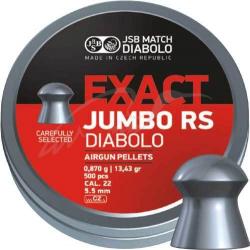 Пули пневм JSB Diablo Exact Jumbo RS 5,52 мм 0,870 гр. (500 шт/уп) Картинка Пули пневм JSB Diablo Exact Jumbo RS 5,52 мм 0,870 гр. (500 шт/уп)