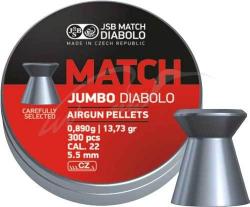 Пули пневм JSB Diablo Jumbo Match 5,5 мм 0,890 гр. (300 шт/уп) Картинка Пули пневм JSB Diablo Jumbo Match 5,5 мм 0,890 гр. (300 шт/уп)
