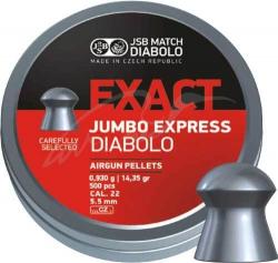 Пули пневм JSB Diabolo Exact Jumbo Express 5,52 мм 0,930 гр. (250 шт/уп) Картинка Пули пневм JSB Diabolo Exact Jumbo Express 5,52 мм 0,930 гр. (250 шт/уп)