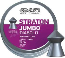 Пули пневм JSB Jumbo Straton, 5,5 мм , 1,03 г, 250 шт/уп Картинка Пули пневм JSB Jumbo Straton, 5,5 мм , 1,03 г, 250 шт/уп