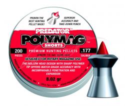 Пули пневм JSB Polymag Shorts, 4,5 мм , 0,52 г, 200 шт/уп Картинка Пули пневм JSB Polymag Shorts, 4,5 мм , 0,52 г, 200 шт/уп