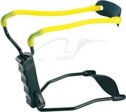 Рогатка Man Kung MK-T11 с упором ц:черный/желтый Картинка Рогатка Man Kung MK-T11 с упором ц:черный/желтый