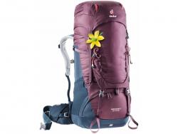 Рюкзак Deuter 2019 Aircontact 50 + 10 SL цвет 5326 blackberry-navy Картинка Рюкзак Deuter 2019 Aircontact 50 + 10 SL цвет 5326 blackberry-navy