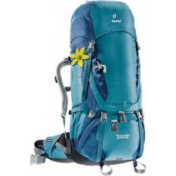 Рюкзак Deuter Aircontact 60+10 SL цвет 3353 denim-midnight Картинка Рюкзак Deuter Aircontact 60+10 SL цвет 3353 denim-midnight
