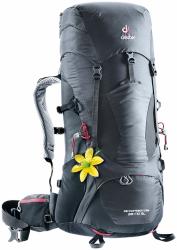 Рюкзак Deuter Aircontact Lite 35+10 SL цвет 4701 graphite-black Картинка Рюкзак Deuter Aircontact Lite 35+10 SL цвет 4701 graphite-black