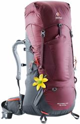 Рюкзак Deuter Aircontact Lite 45+10 SL цвет 5423 maron-graphite Картинка Рюкзак Deuter Aircontact Lite 45+10 SL цвет 5423 maron-graphite