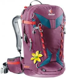 Рюкзак Deuter Freerider Pro 28 SL цвет 5309 blackberry-arctic Картинка Рюкзак Deuter Freerider Pro 28 SL цвет 5309 blackberry-arctic