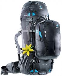 Рюкзак Deuter Quantum 60+10 SL цвет 7321 black-turquoise (35103157321)